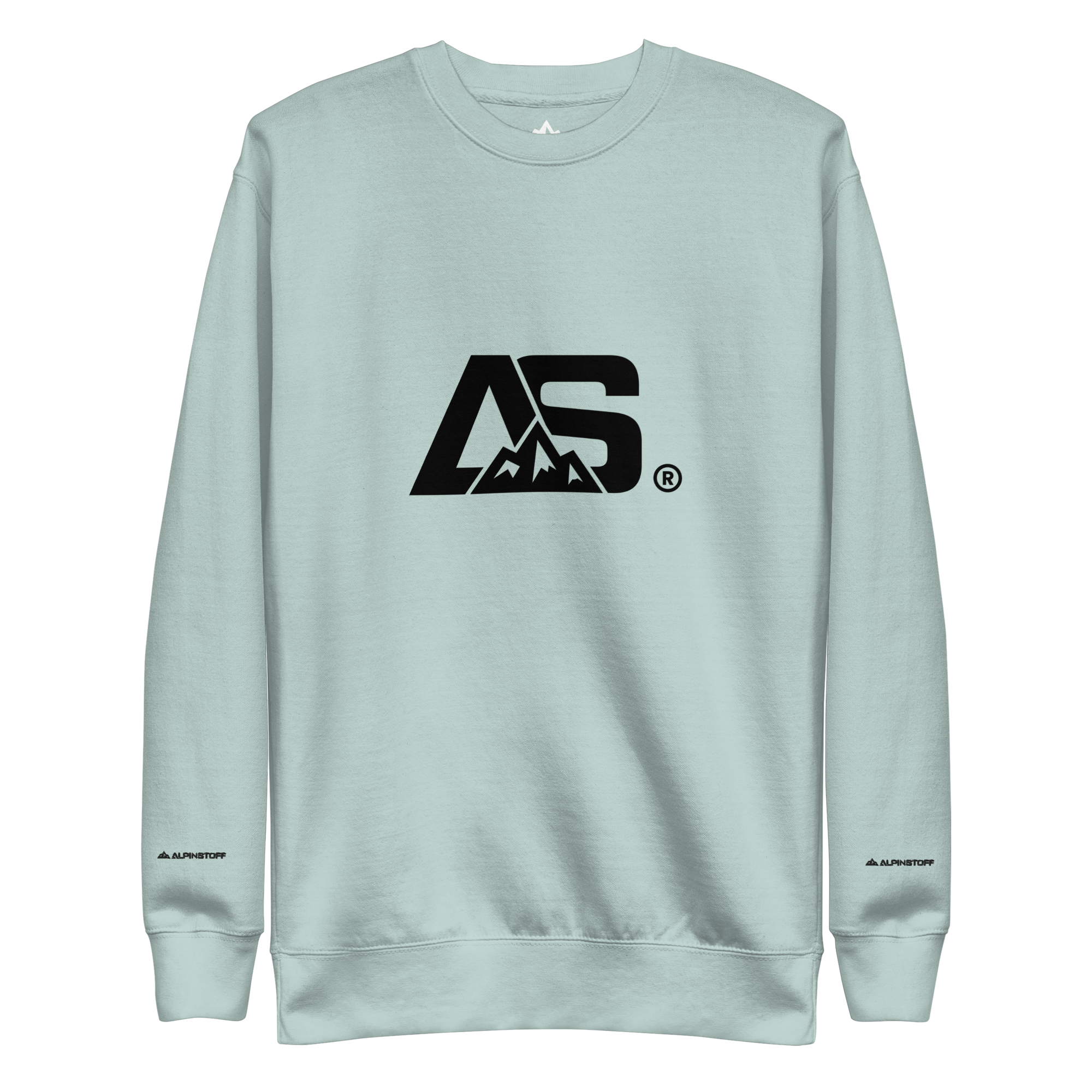 ALPINSTOFF® Premium Crewneck – Black Monogram Edition
