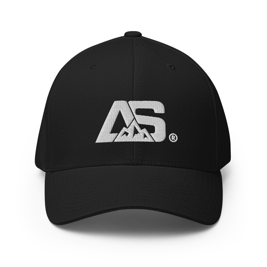 ALPINSTOFF® Twill Stretch Cap – AS Monogram White Stitch