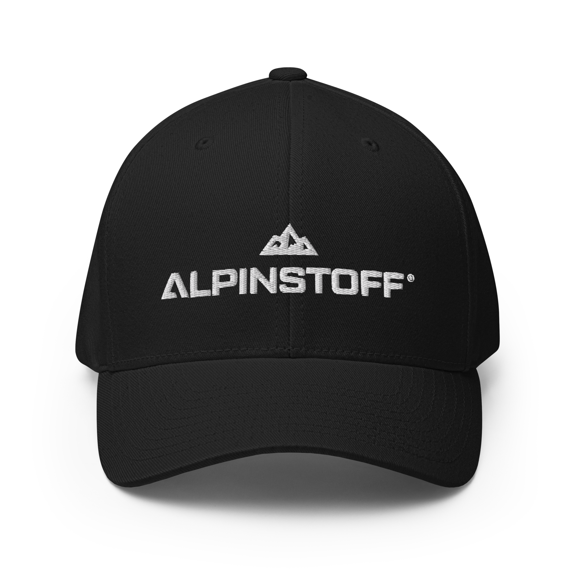 ALPINSTOFF® Twill Stretch Cap – White Stitch