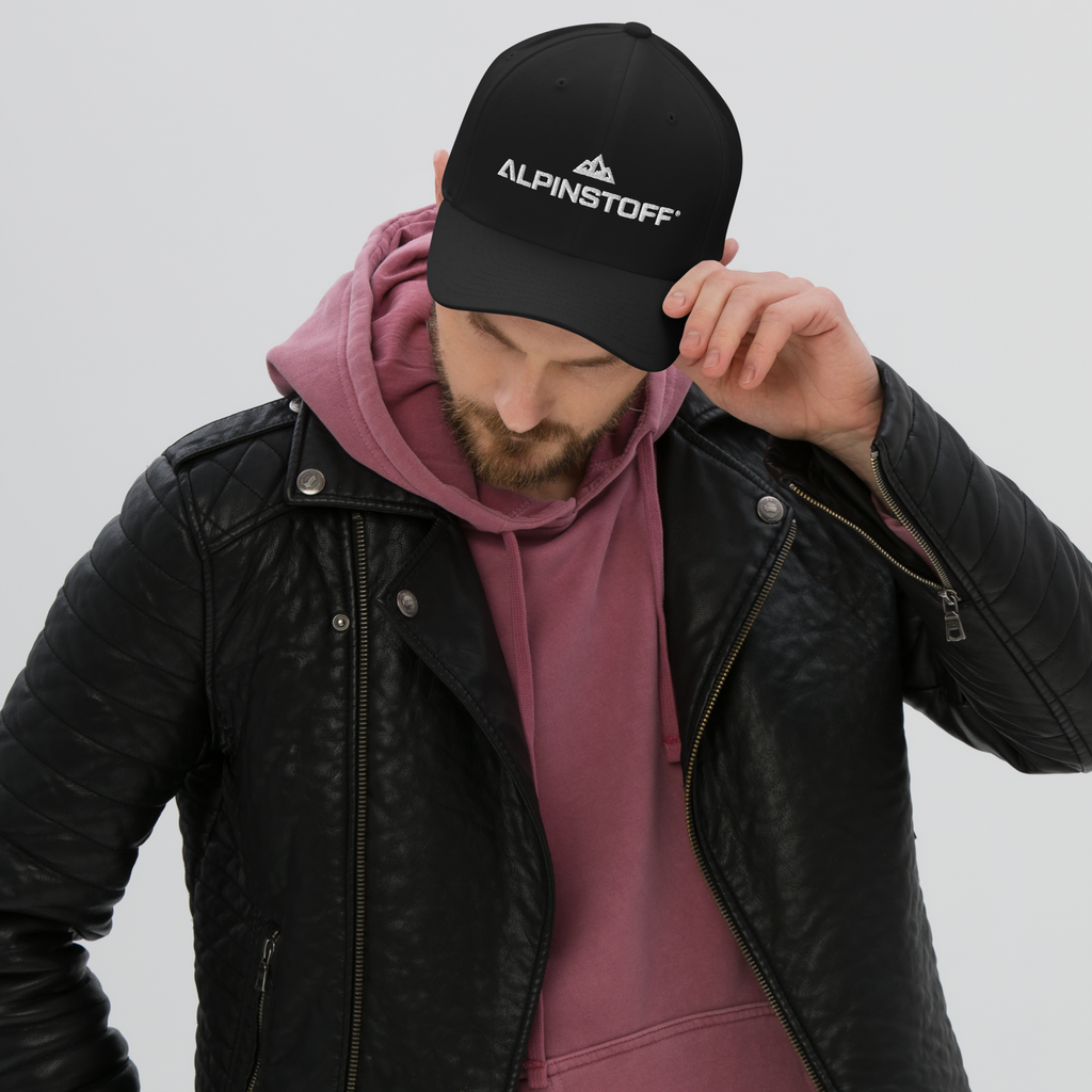 ALPINSTOFF® Twill Stretch Cap – White Stitch