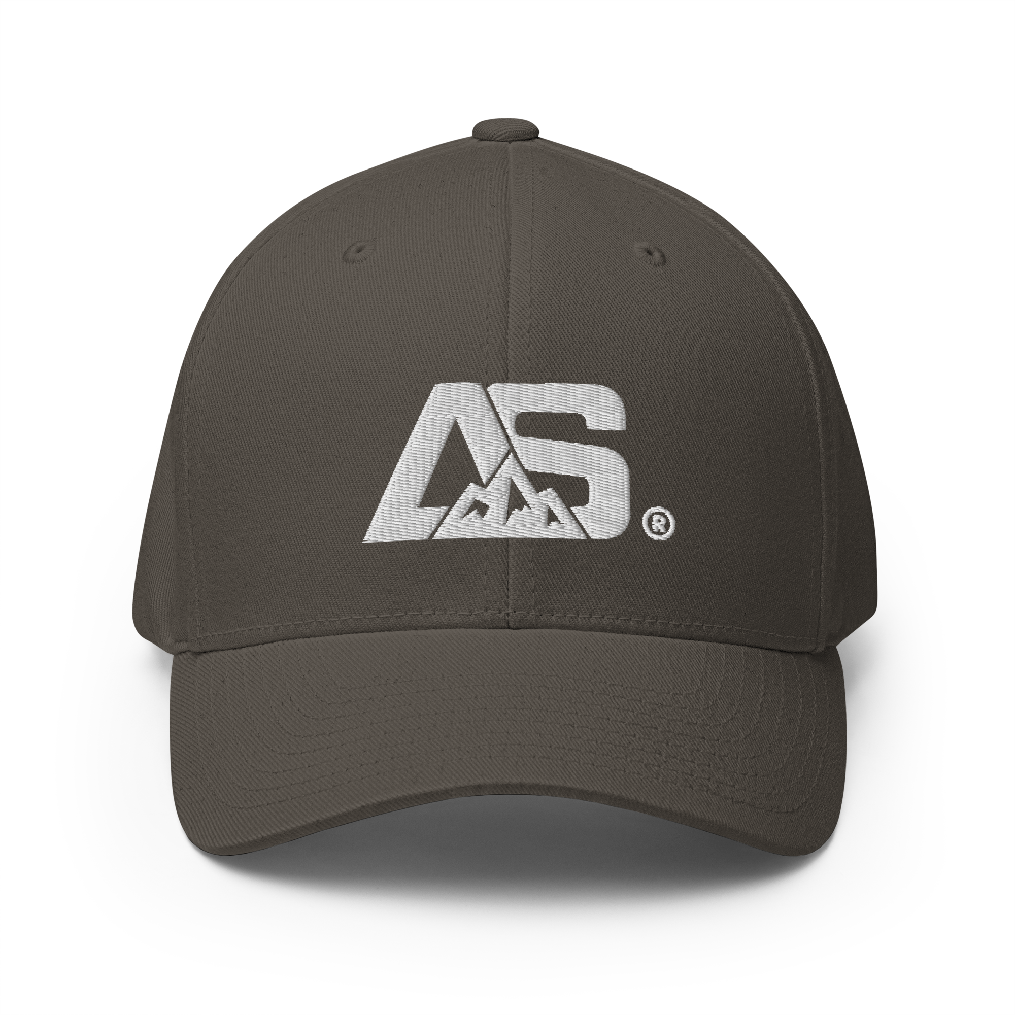 ALPINSTOFF® Twill Stretch Cap – AS Monogram White Stitch