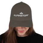 ALPINSTOFF® Twill Stretch Cap – White Stitch