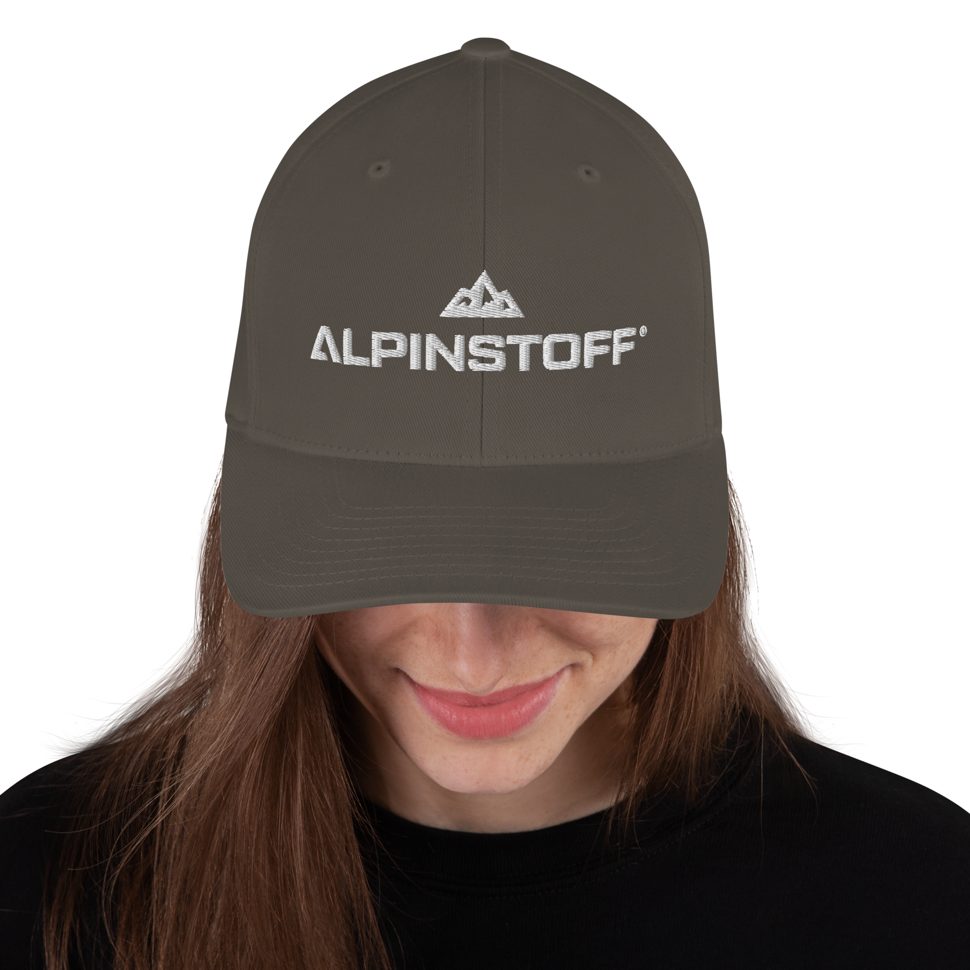 ALPINSTOFF® Twill Stretch Cap – White Stitch