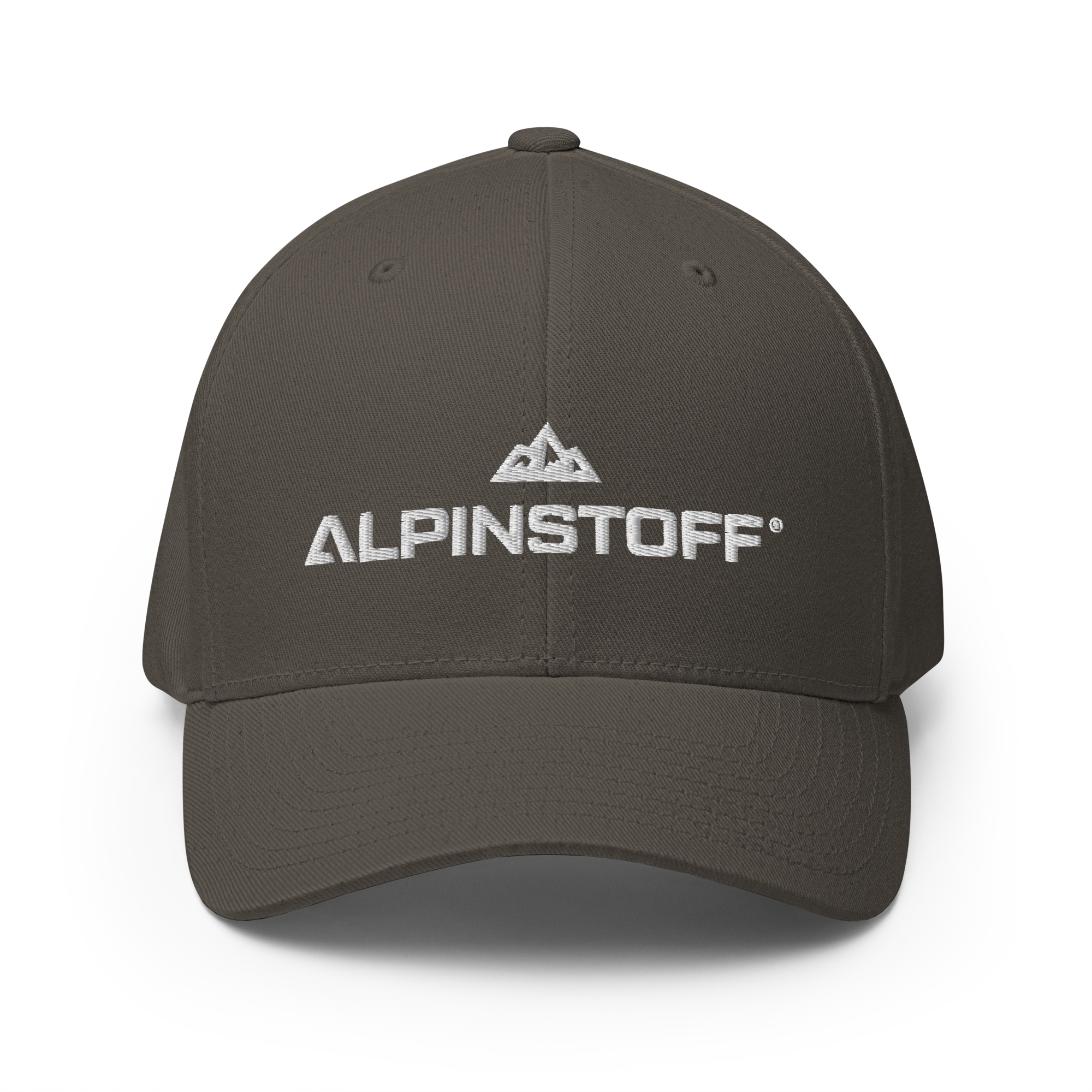 ALPINSTOFF® Twill Stretch Cap – White Stitch