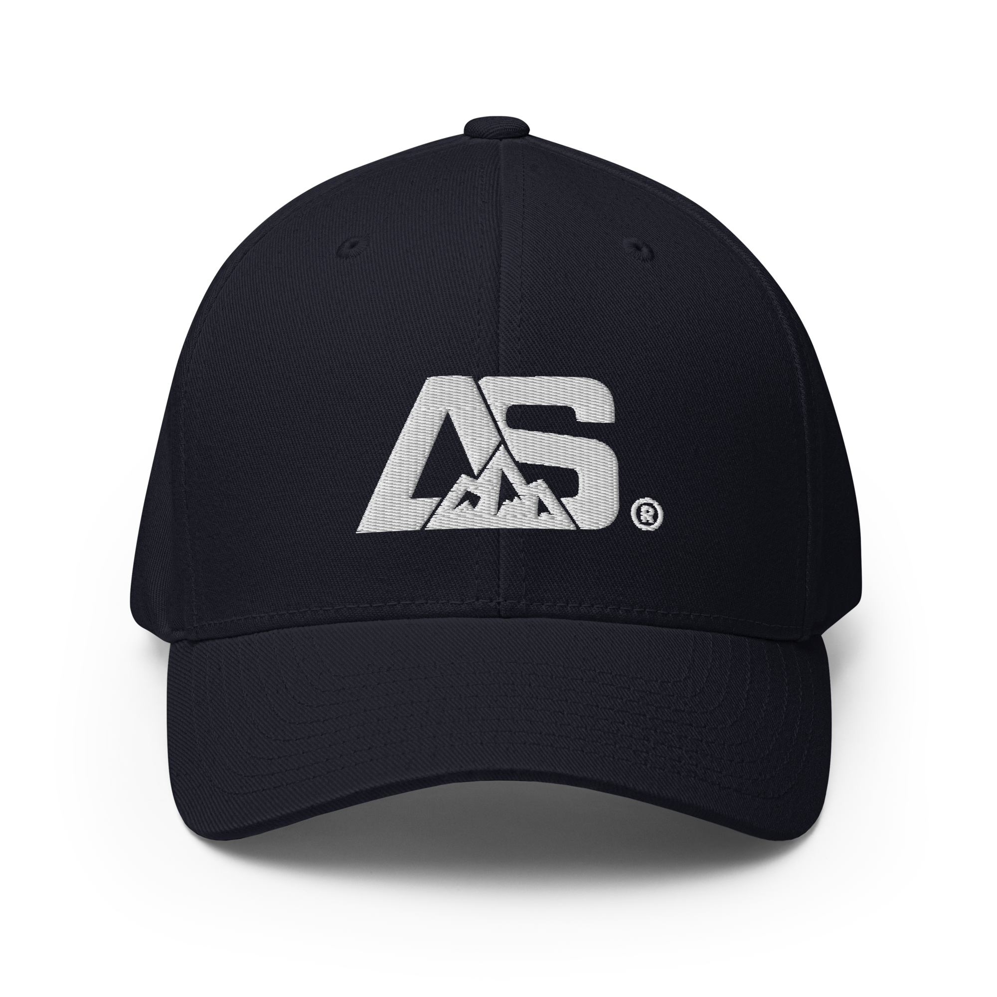 ALPINSTOFF® Twill Stretch Cap – AS Monogram White Stitch