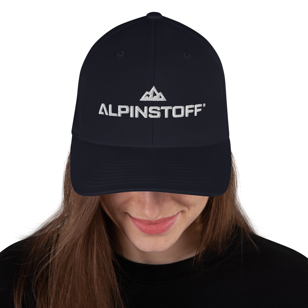 ALPINSTOFF® Twill Stretch Cap – White Stitch