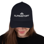 ALPINSTOFF® Twill Stretch Cap – White Stitch