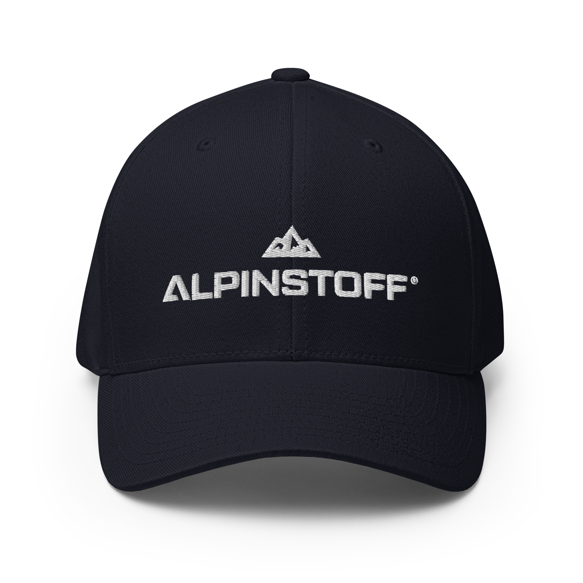 ALPINSTOFF® Twill Stretch Cap – White Stitch