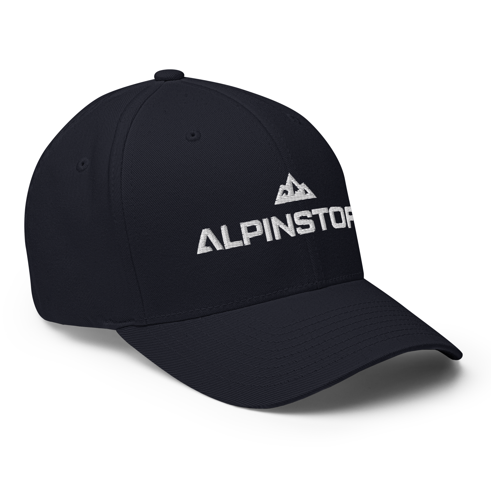 ALPINSTOFF® Twill Stretch Cap – White Stitch