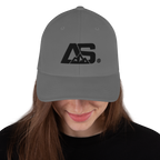 ALPINSTOFF® Twill Stretch Cap – AS Monogram Black Stitch