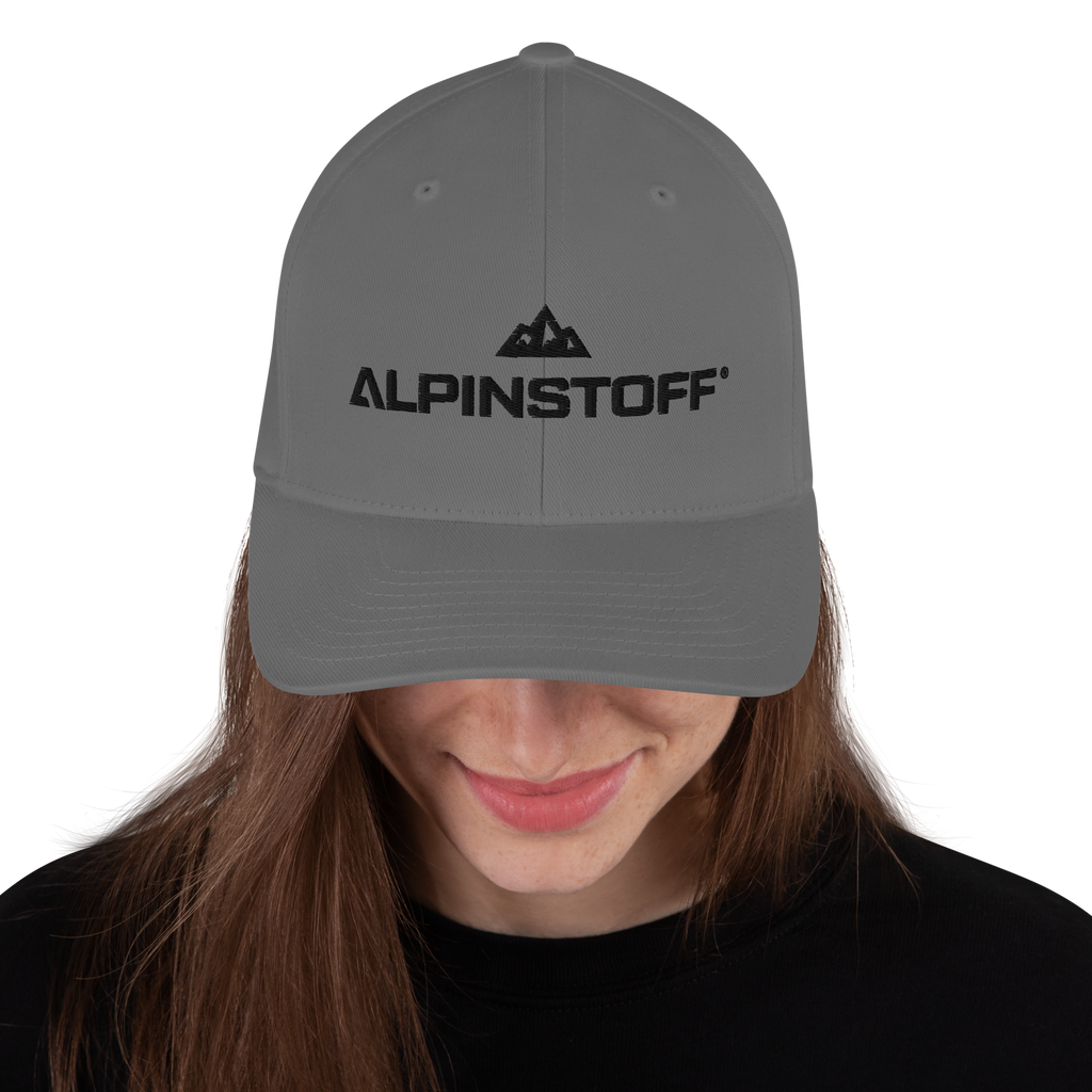 ALPINSTOFF® Twill Stretch Cap – Black Stitch