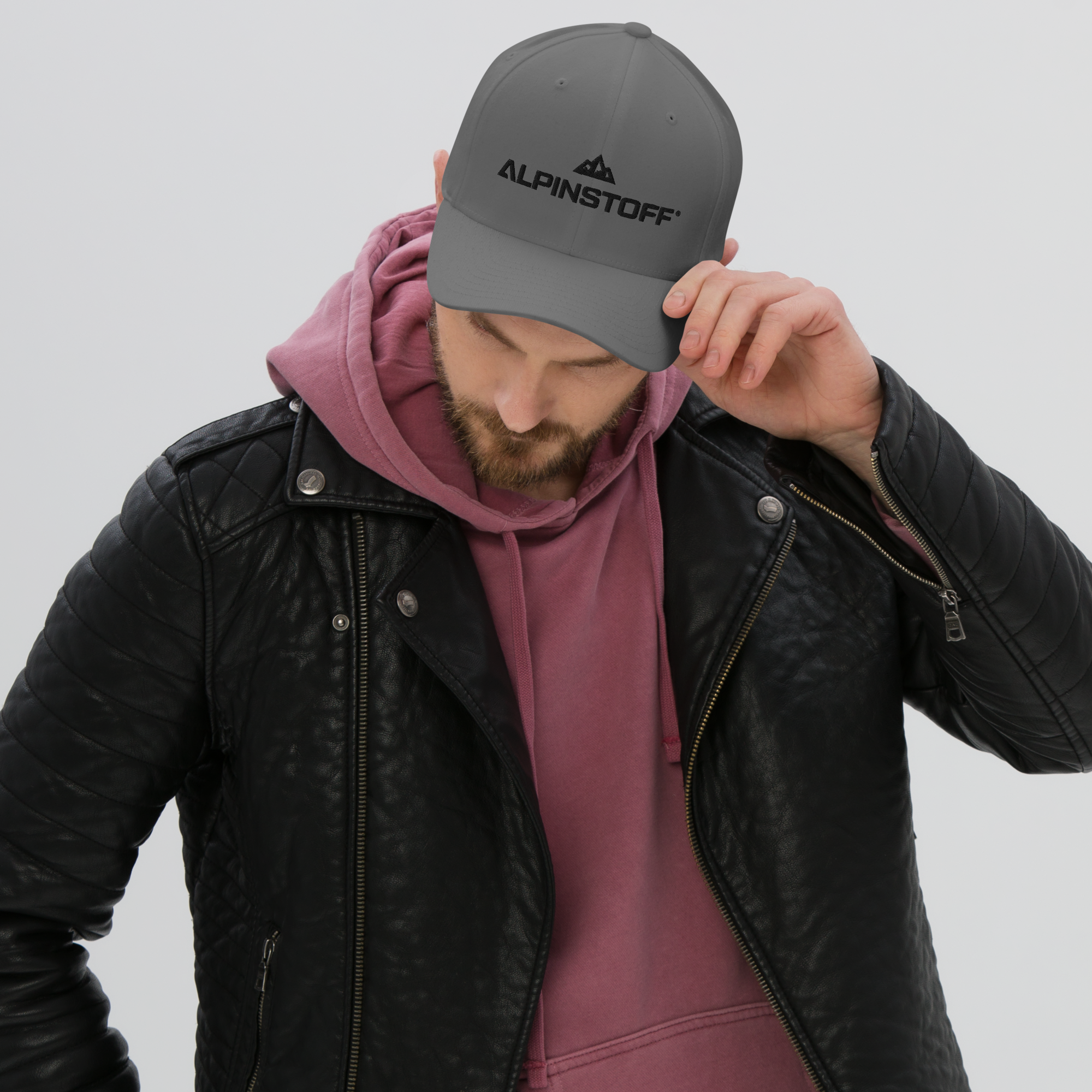 ALPINSTOFF® Twill Stretch Cap – Black Stitch