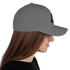 ALPINSTOFF® Twill Stretch Cap – AS Monogram Black Stitch