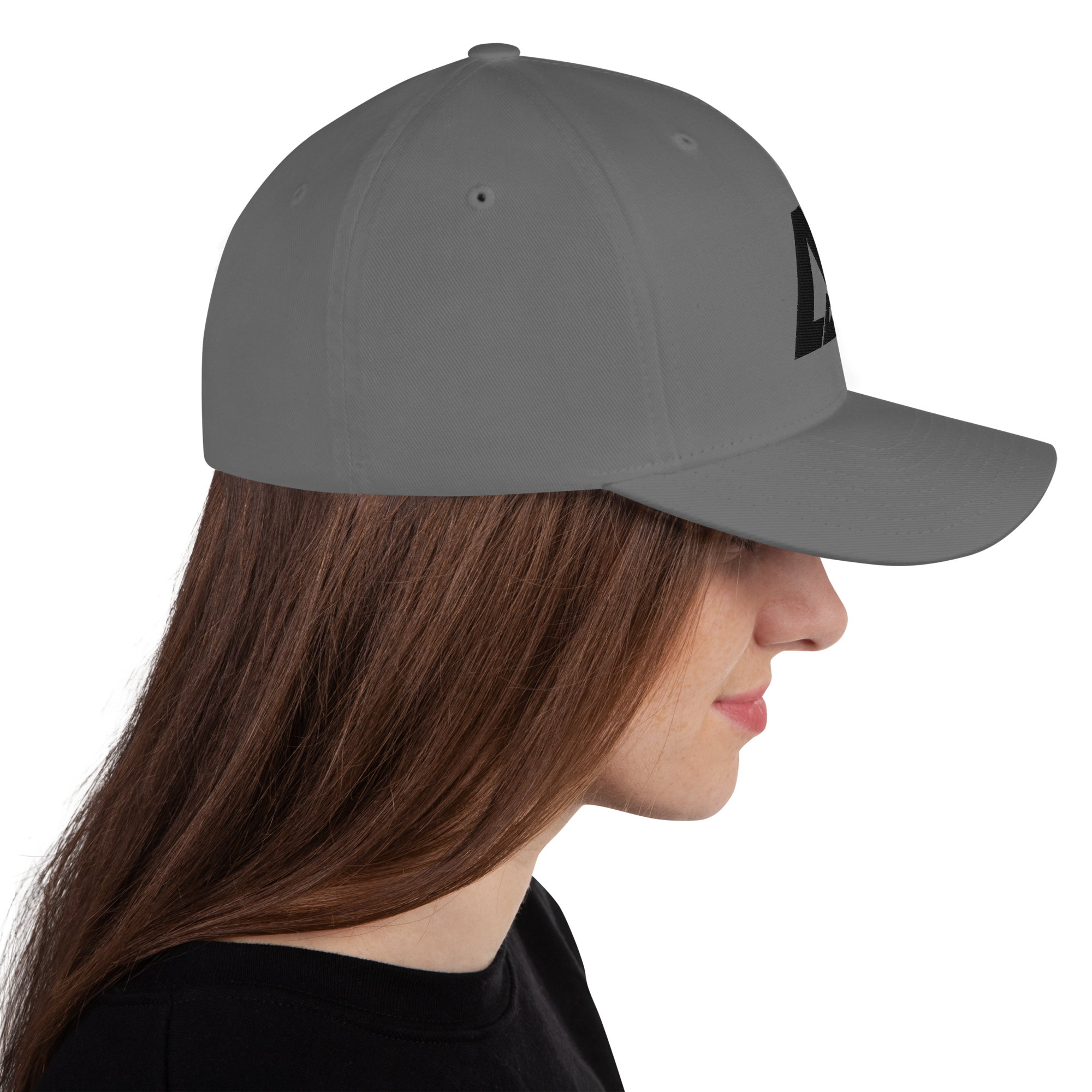 ALPINSTOFF® Twill Stretch Cap – AS Monogram Black Stitch