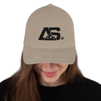 ALPINSTOFF® Twill Stretch Cap – AS Monogram Black Stitch