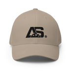 ALPINSTOFF® Twill Stretch Cap – AS Monogram Black Stitch