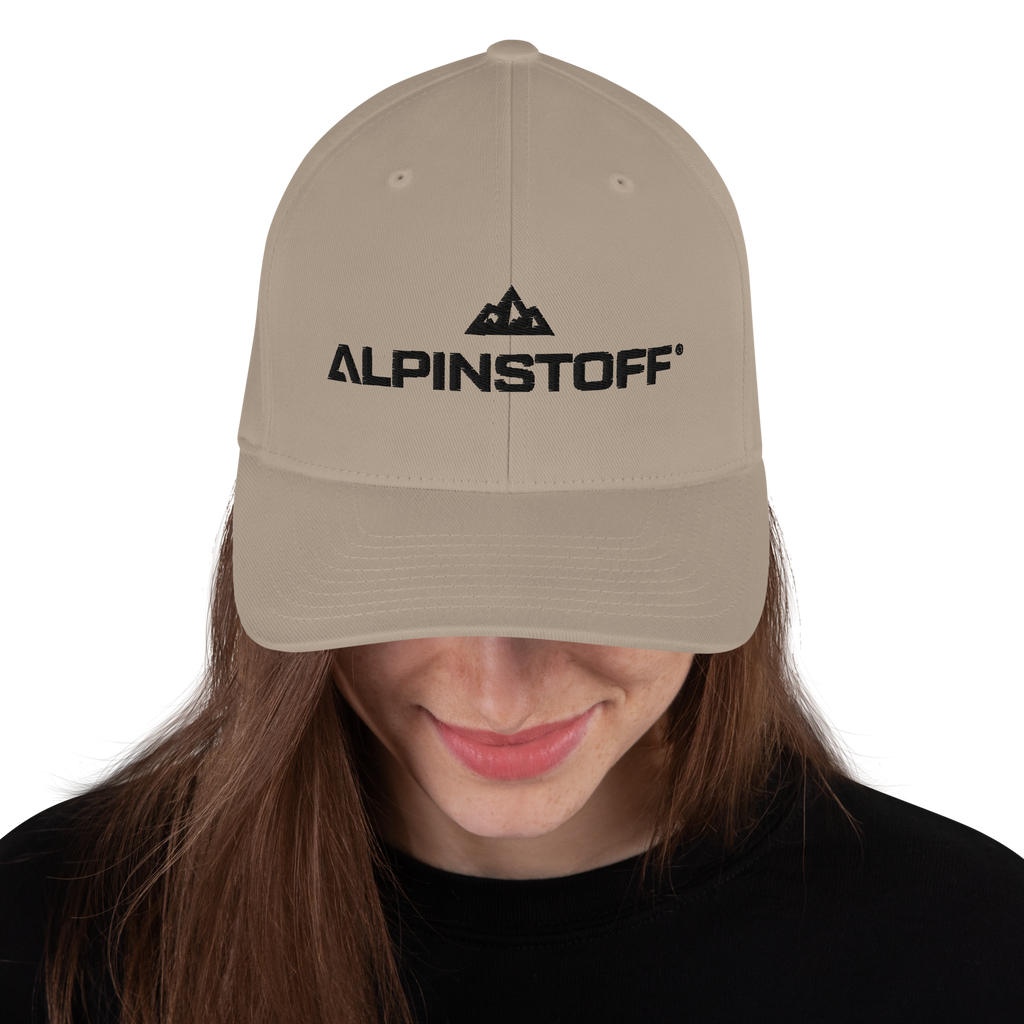 ALPINSTOFF® Twill Stretch Cap – Black Stitch