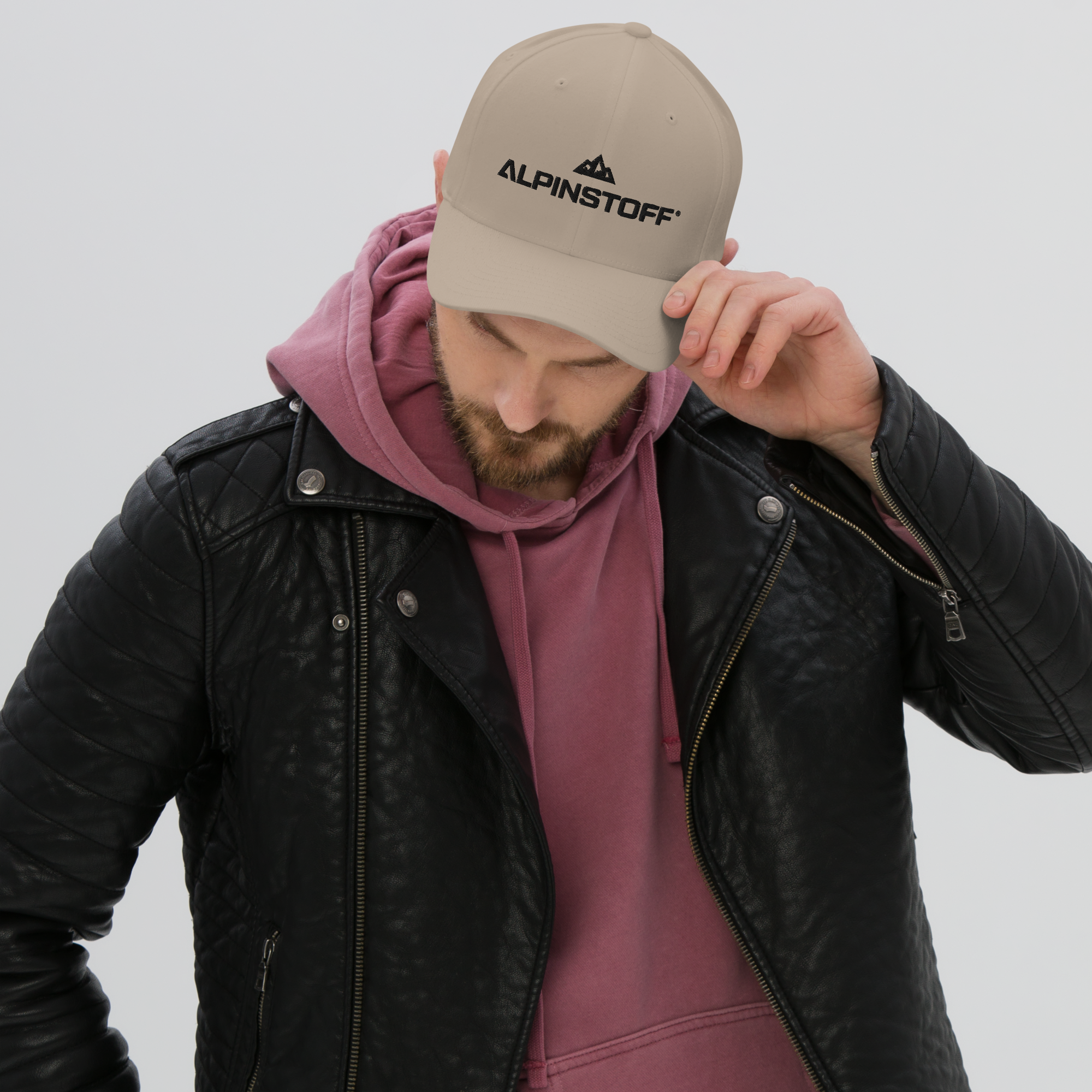 ALPINSTOFF® Twill Stretch Cap – Black Stitch