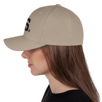 ALPINSTOFF® Twill Stretch Cap – AS Monogram Black Stitch