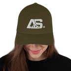 ALPINSTOFF® Twill Stretch Cap – AS Monogram White Stitch