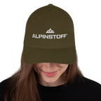 ALPINSTOFF® Twill Stretch Cap – White Stitch