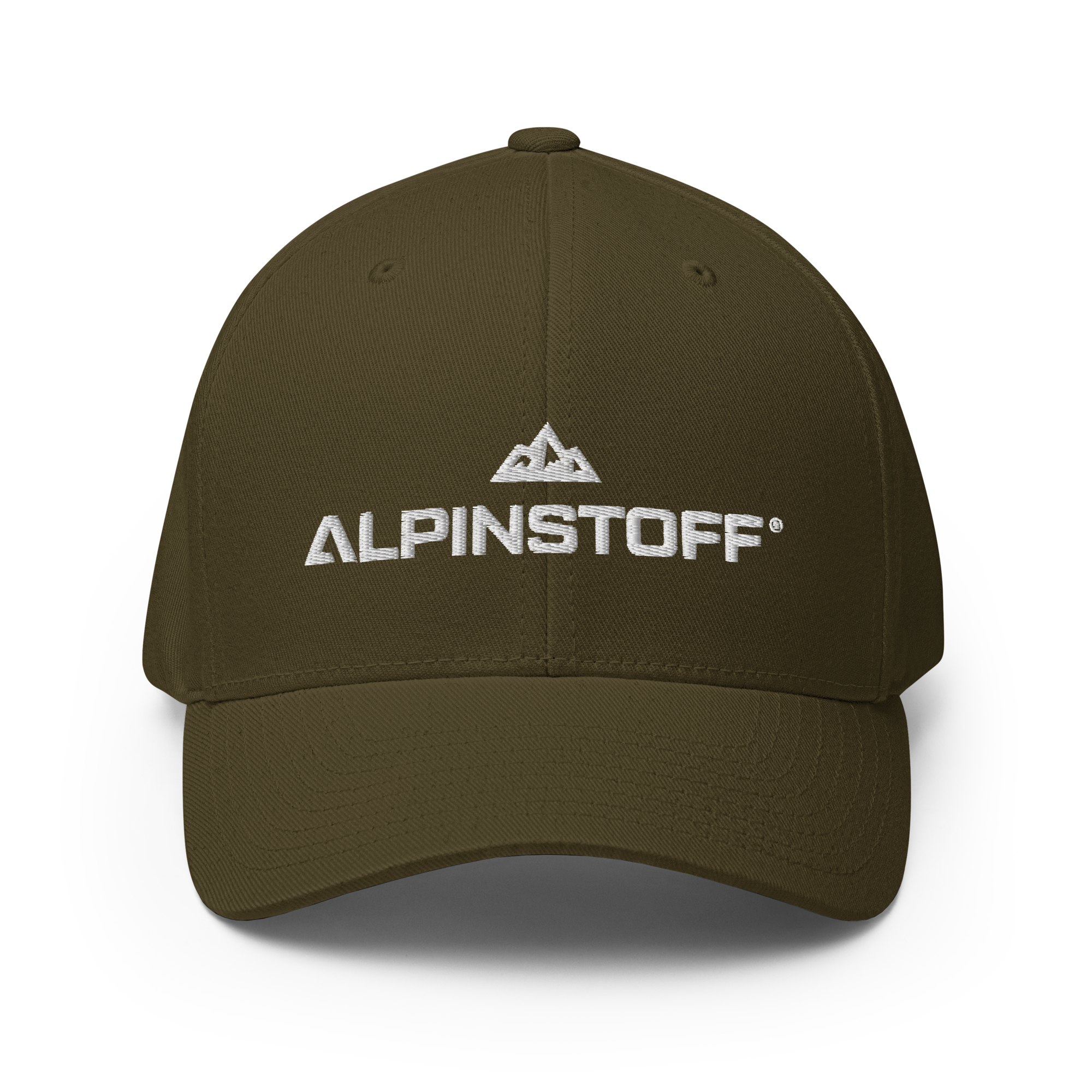 ALPINSTOFF® Twill Stretch Cap – White Stitch