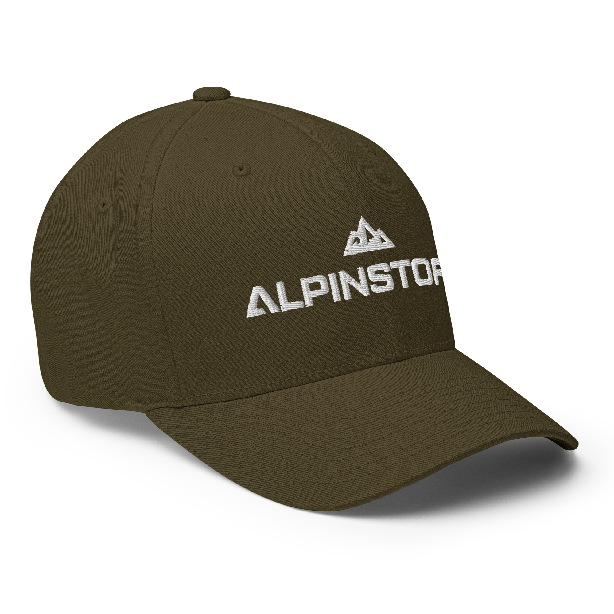 ALPINSTOFF® Twill Stretch Cap – White Stitch