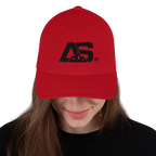 ALPINSTOFF® Twill Stretch Cap – AS Monogram Black Stitch