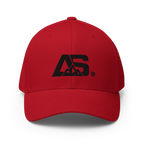 ALPINSTOFF® Twill Stretch Cap – AS Monogram Black Stitch