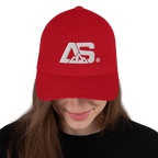 ALPINSTOFF® Twill Stretch Cap – AS Monogram White Stitch