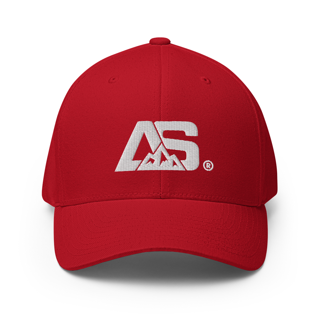 ALPINSTOFF® Twill Stretch Cap – AS Monogram White Stitch