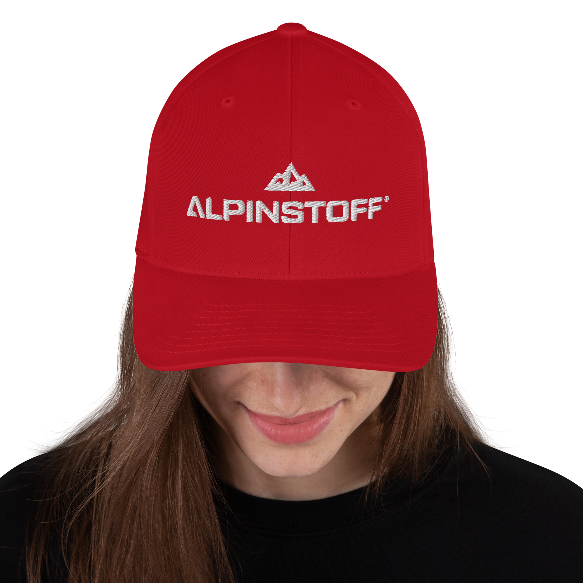 ALPINSTOFF® Twill Stretch Cap – White Stitch