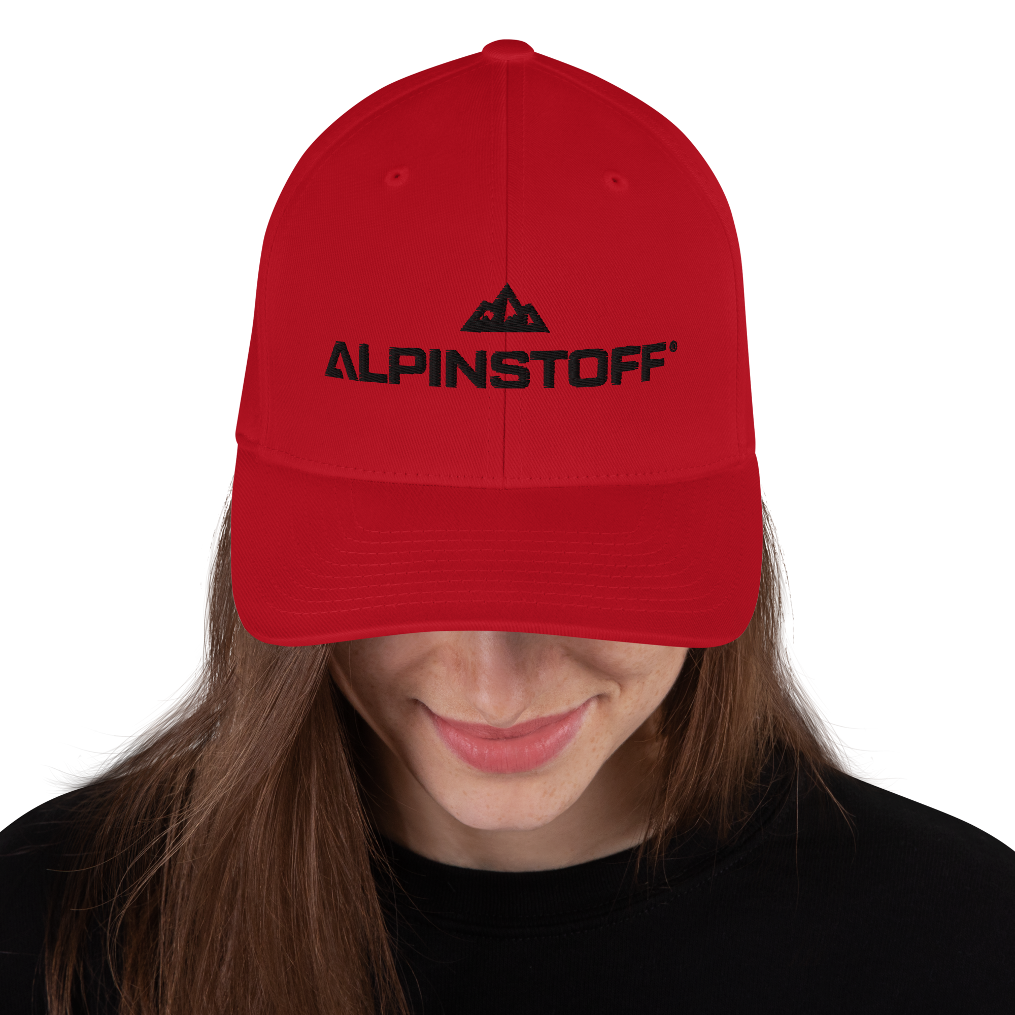 ALPINSTOFF® Twill Stretch Cap – Black Stitch