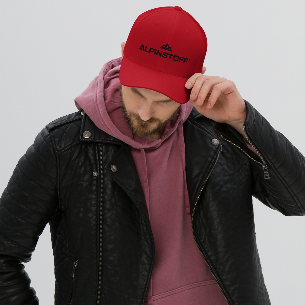 ALPINSTOFF® Twill Stretch Cap – Black Stitch