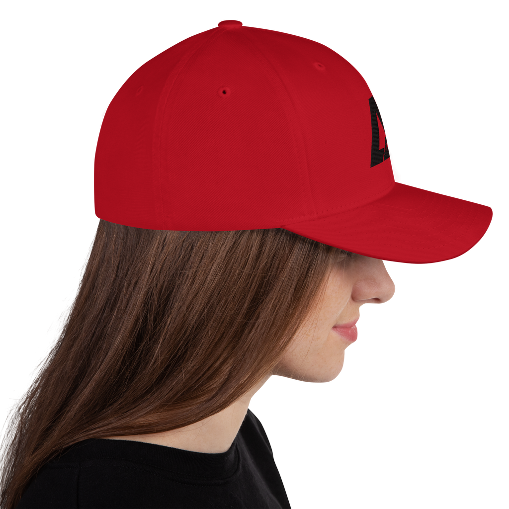 ALPINSTOFF® Twill Stretch Cap – AS Monogram Black Stitch