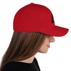 ALPINSTOFF® Twill Stretch Cap – AS Monogram Black Stitch