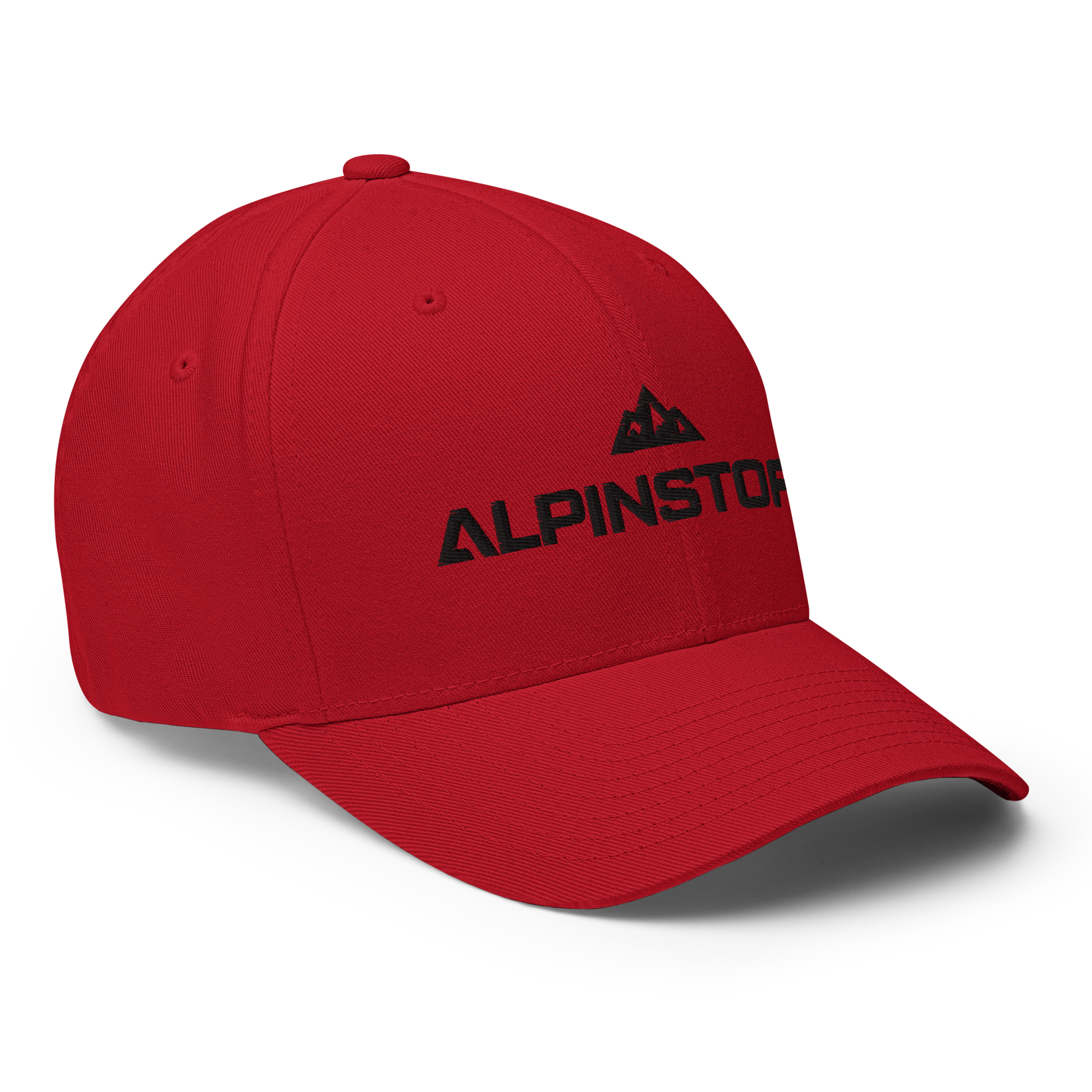 ALPINSTOFF® Twill Stretch Cap – Black Stitch