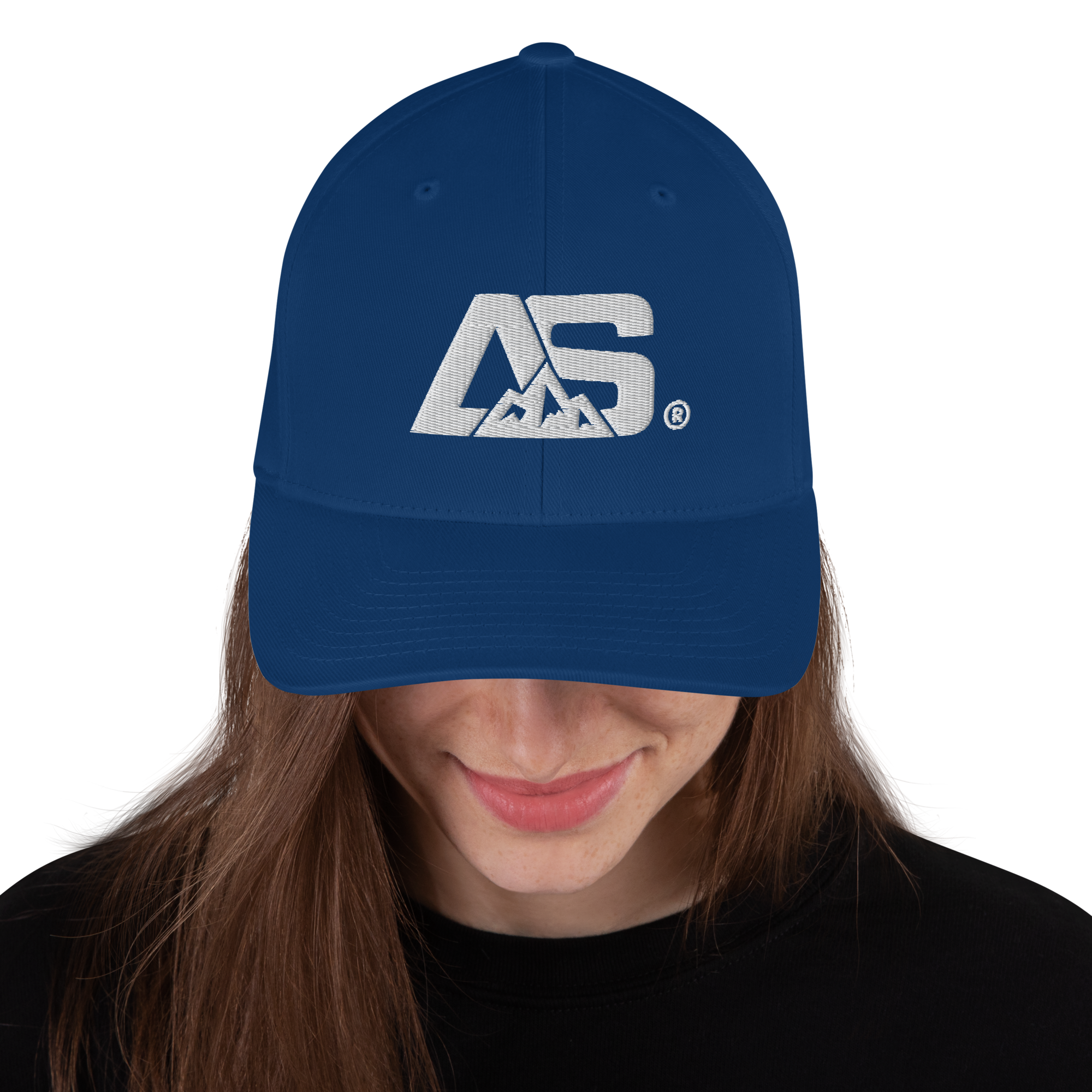 ALPINSTOFF® Twill Stretch Cap – AS Monogram White Stitch