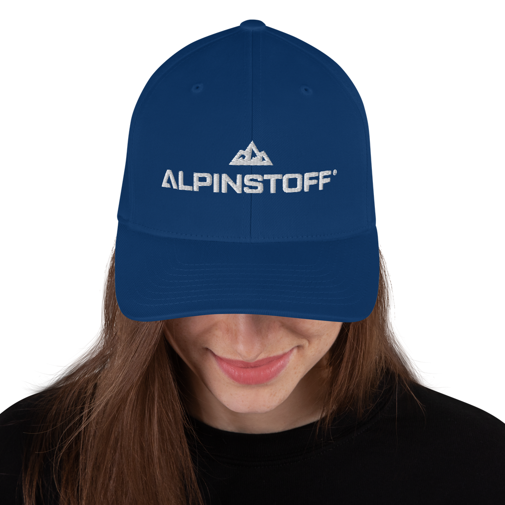 ALPINSTOFF® Twill Stretch Cap – White Stitch