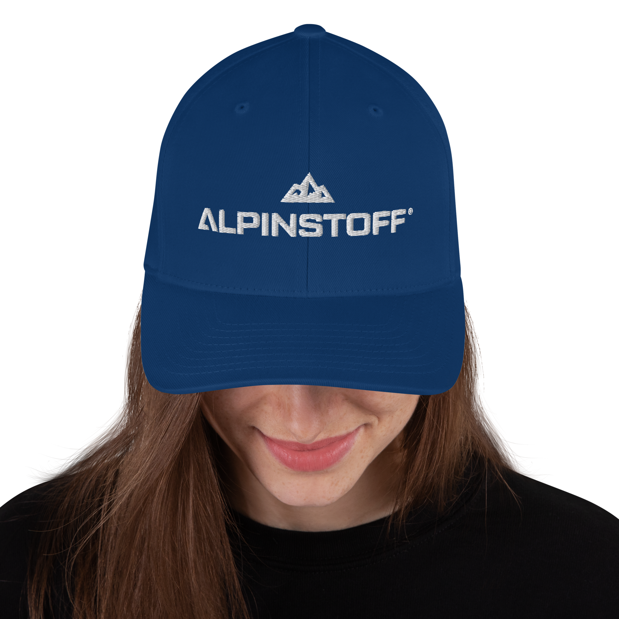 ALPINSTOFF® Twill Stretch Cap – White Stitch