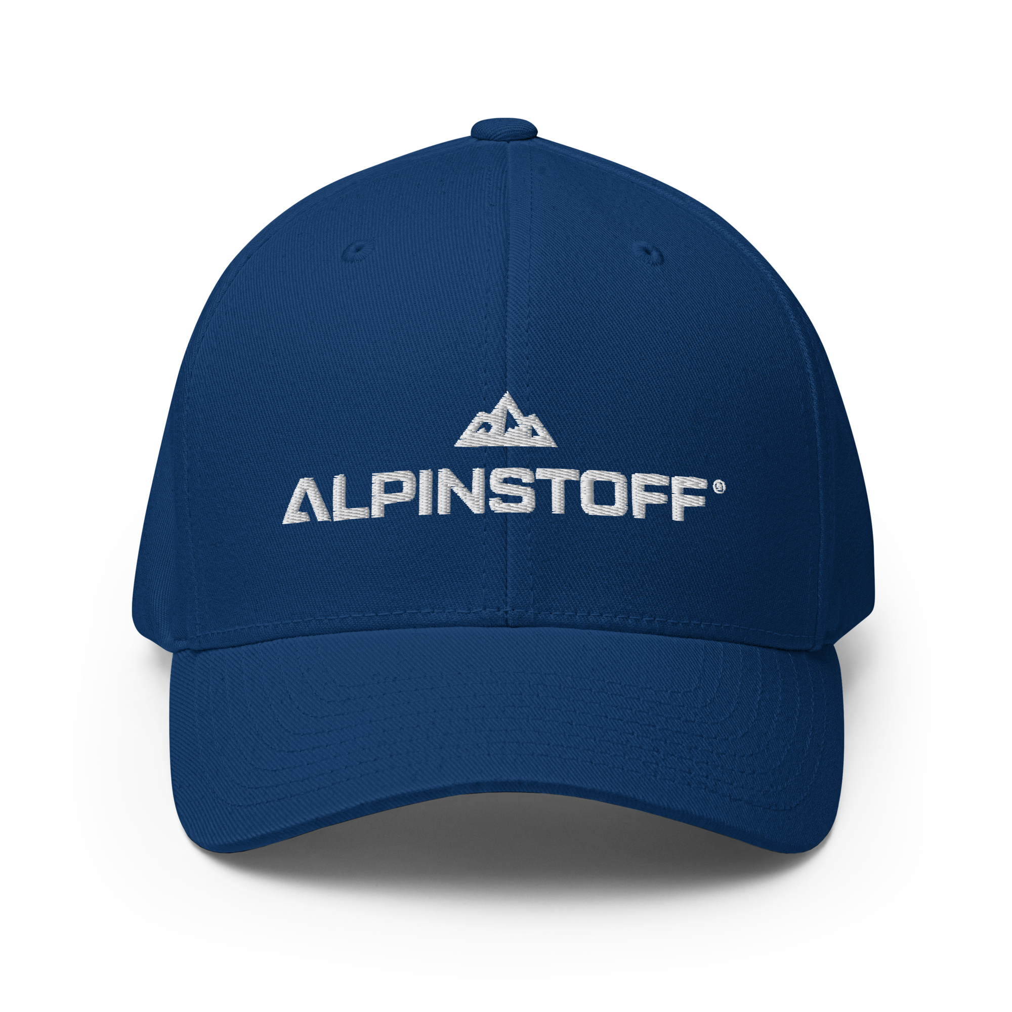 ALPINSTOFF® Twill Stretch Cap – White Stitch