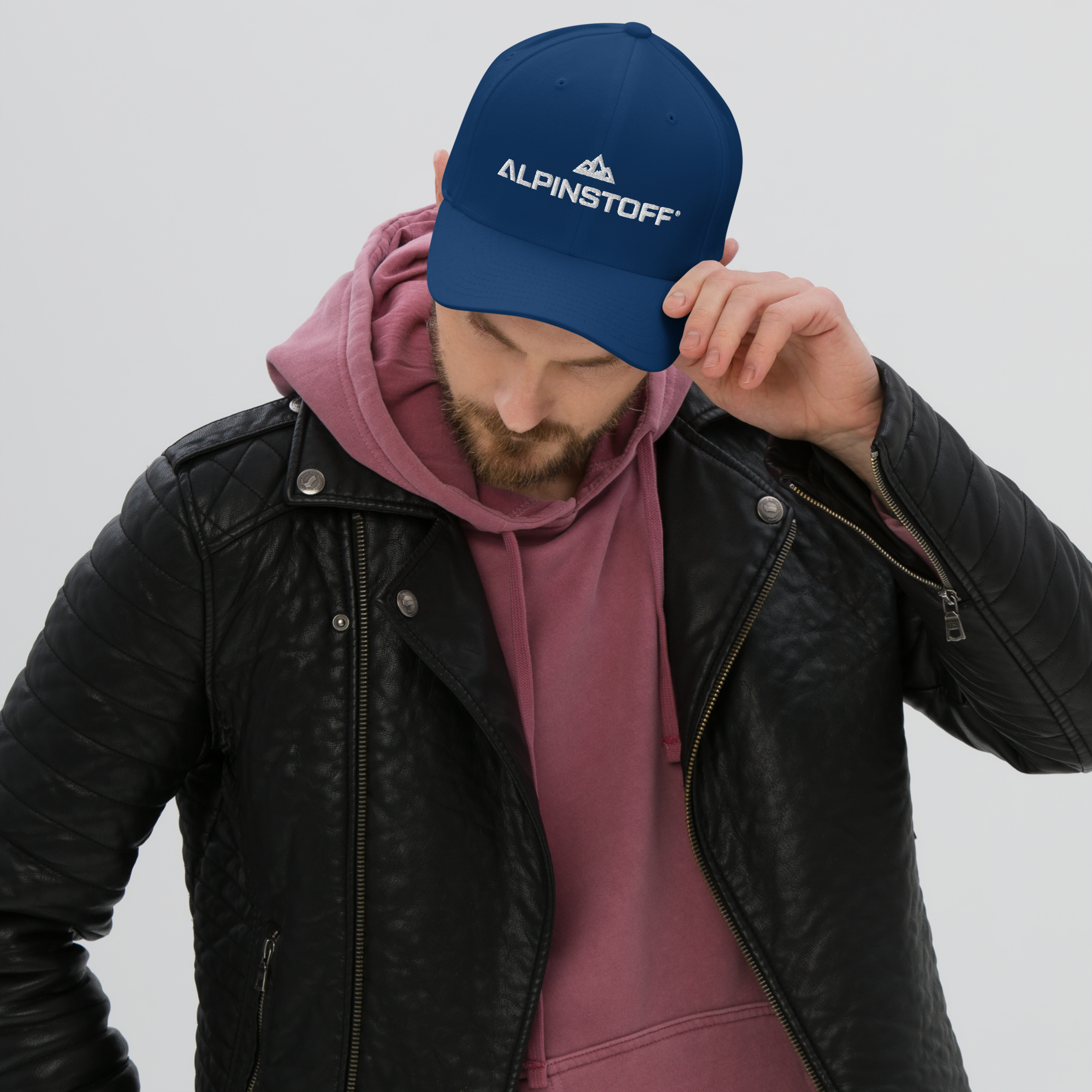 ALPINSTOFF® Twill Stretch Cap – White Stitch