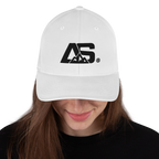 ALPINSTOFF® Twill Stretch Cap – AS Monogram Black Stitch