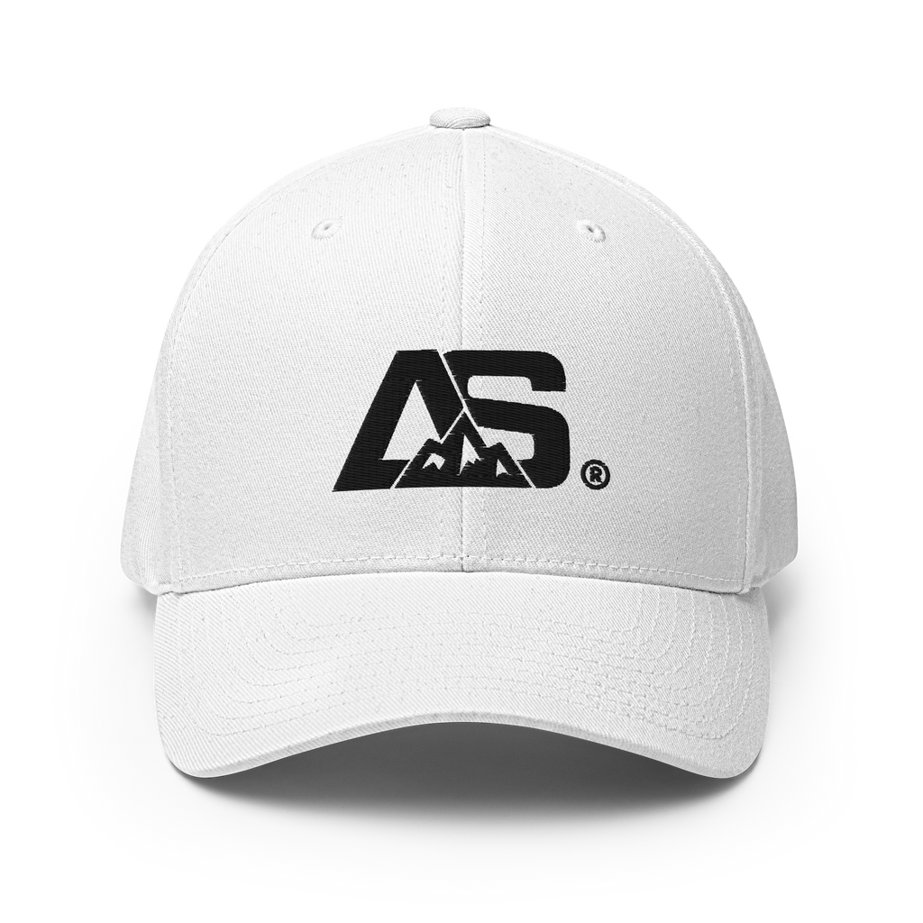 ALPINSTOFF® Twill Stretch Cap – AS Monogram Black Stitch