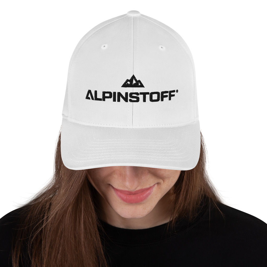 ALPINSTOFF® Twill Stretch Cap – Black Stitch