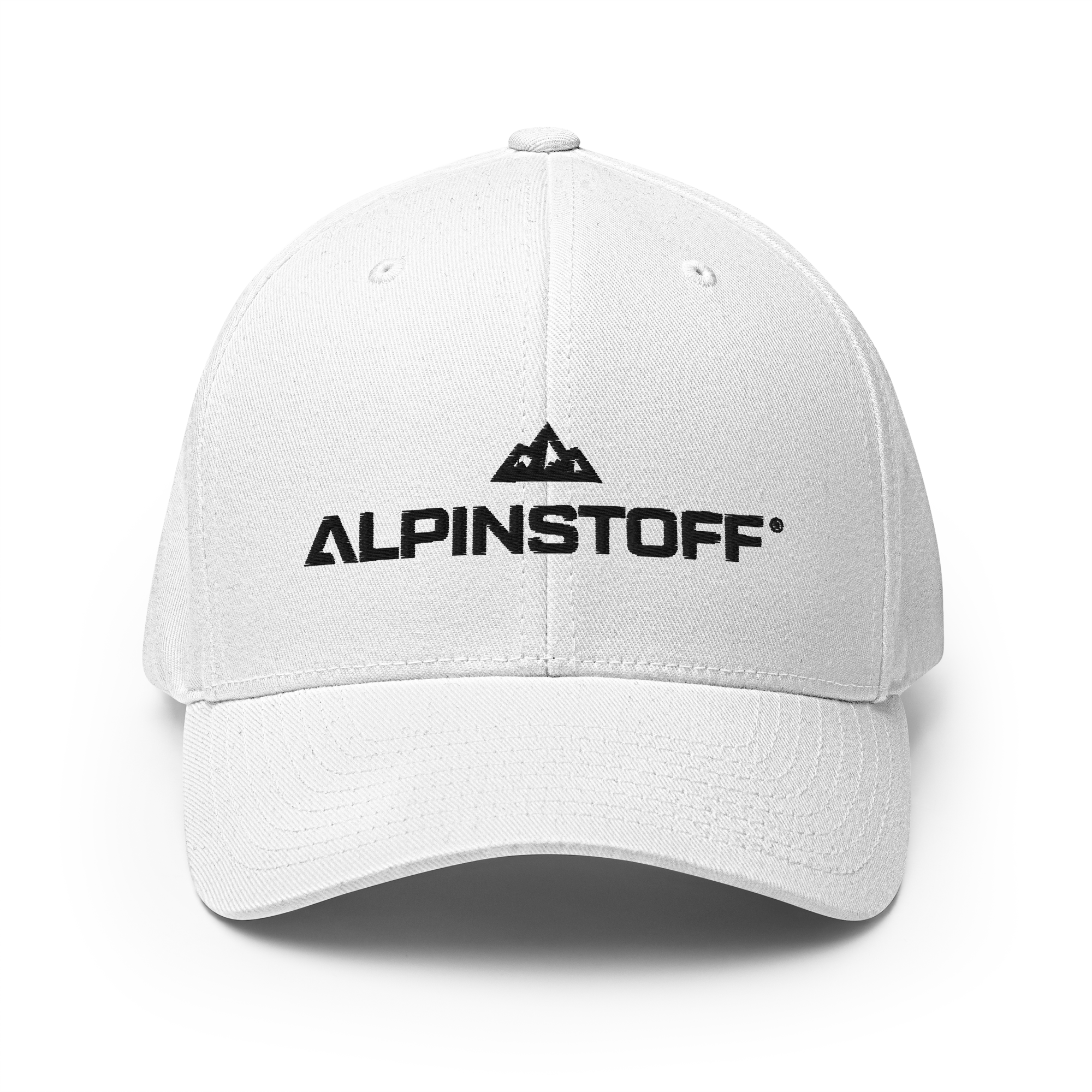 ALPINSTOFF® Twill Stretch Cap – Black Stitch