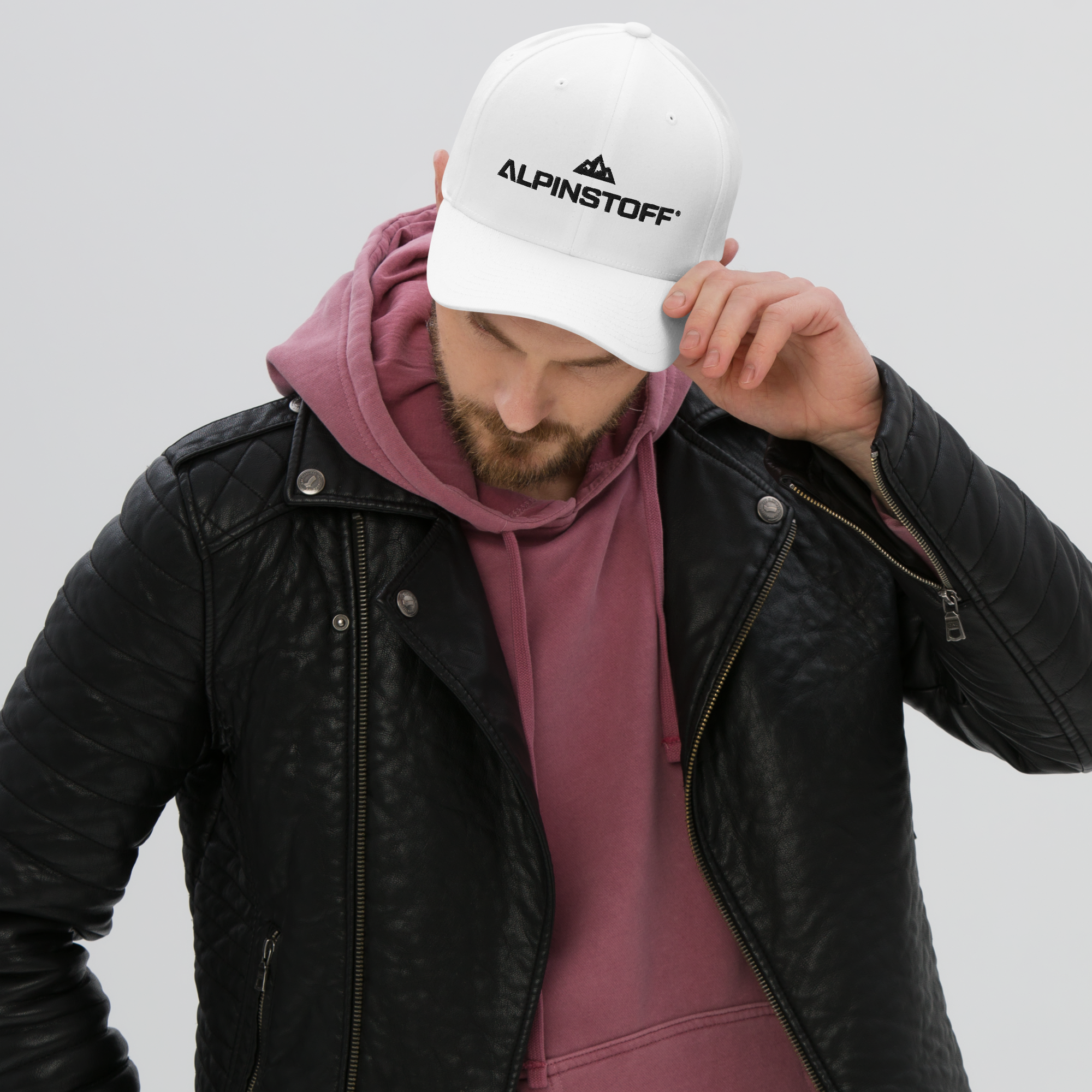 ALPINSTOFF® Twill Stretch Cap – Black Stitch