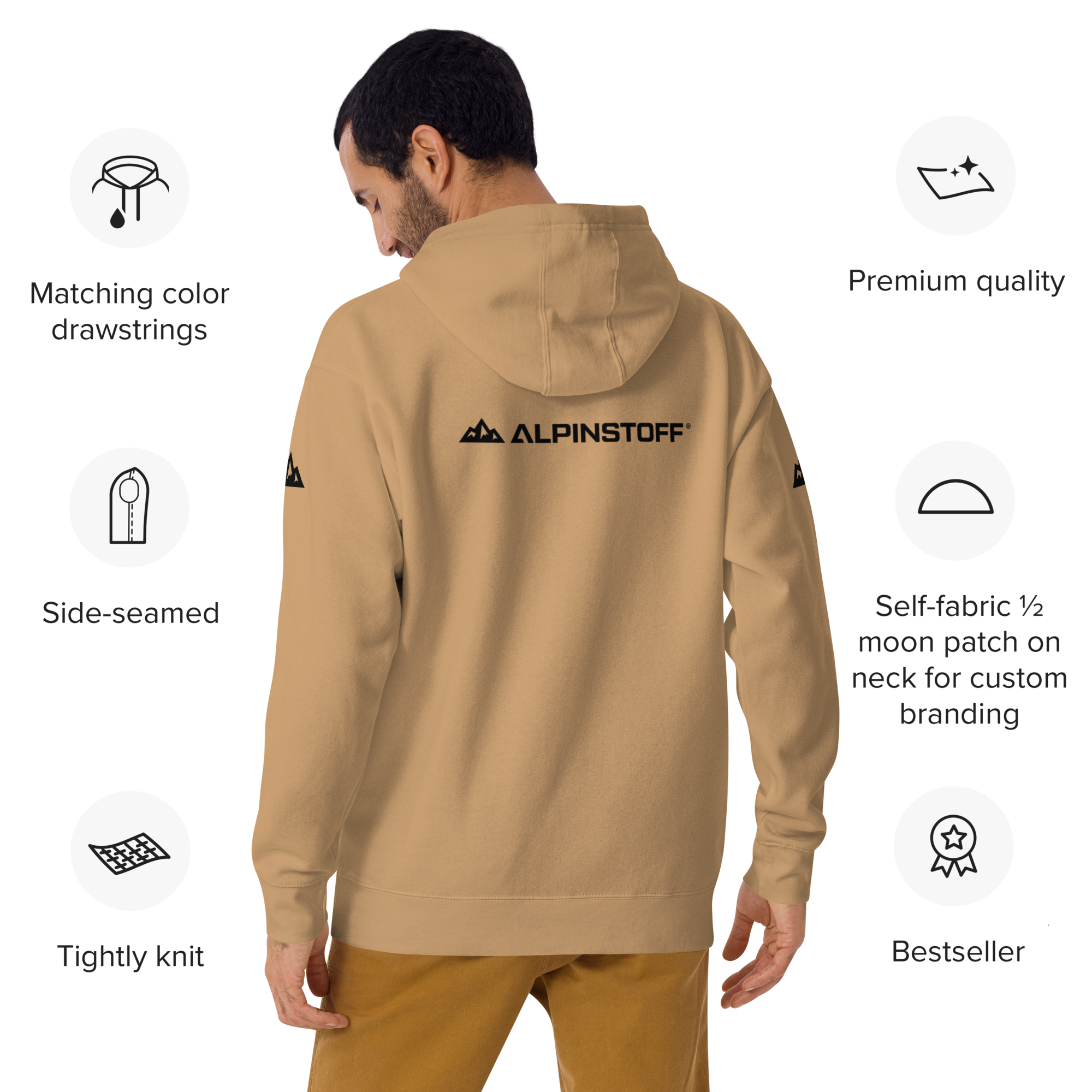 ALPINSTOFF® Classic Heavy Hoodie – AS Monogram Edition