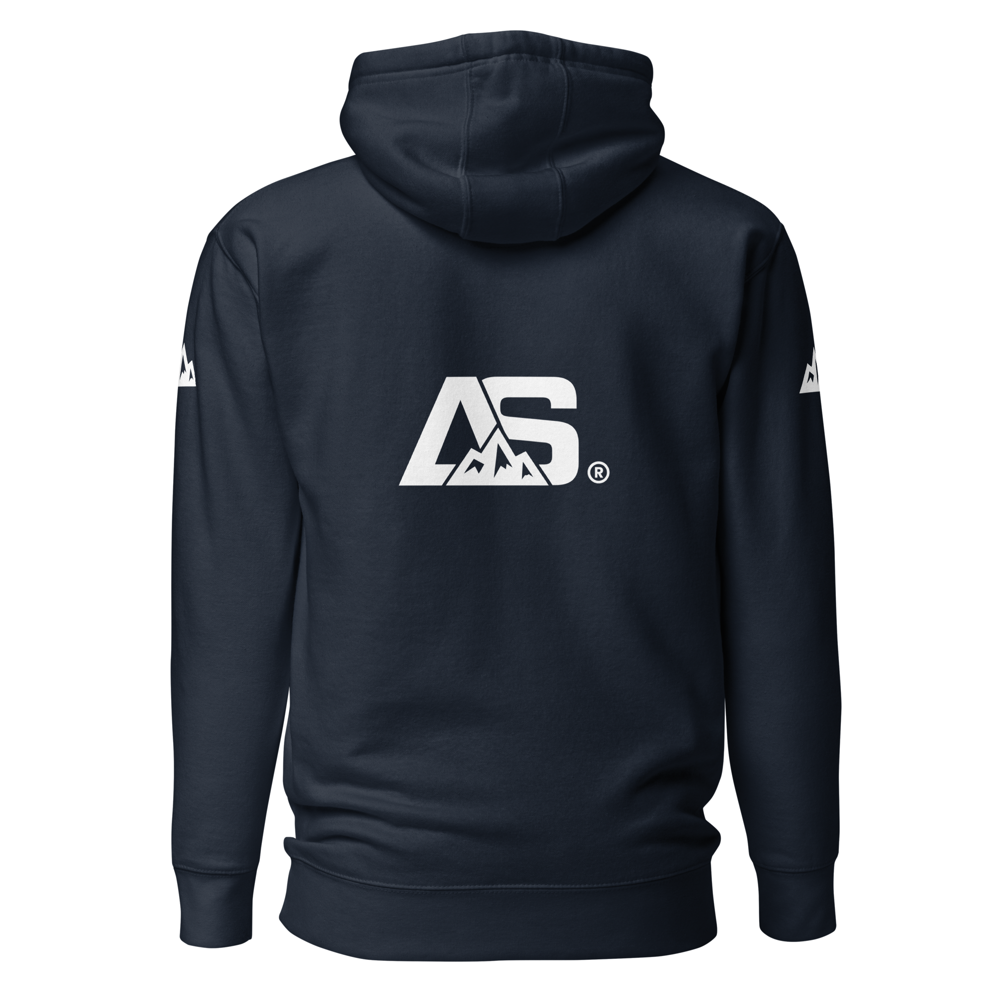 ALPINSTOFF® Essential Heavy Hoodie – White Print Edition