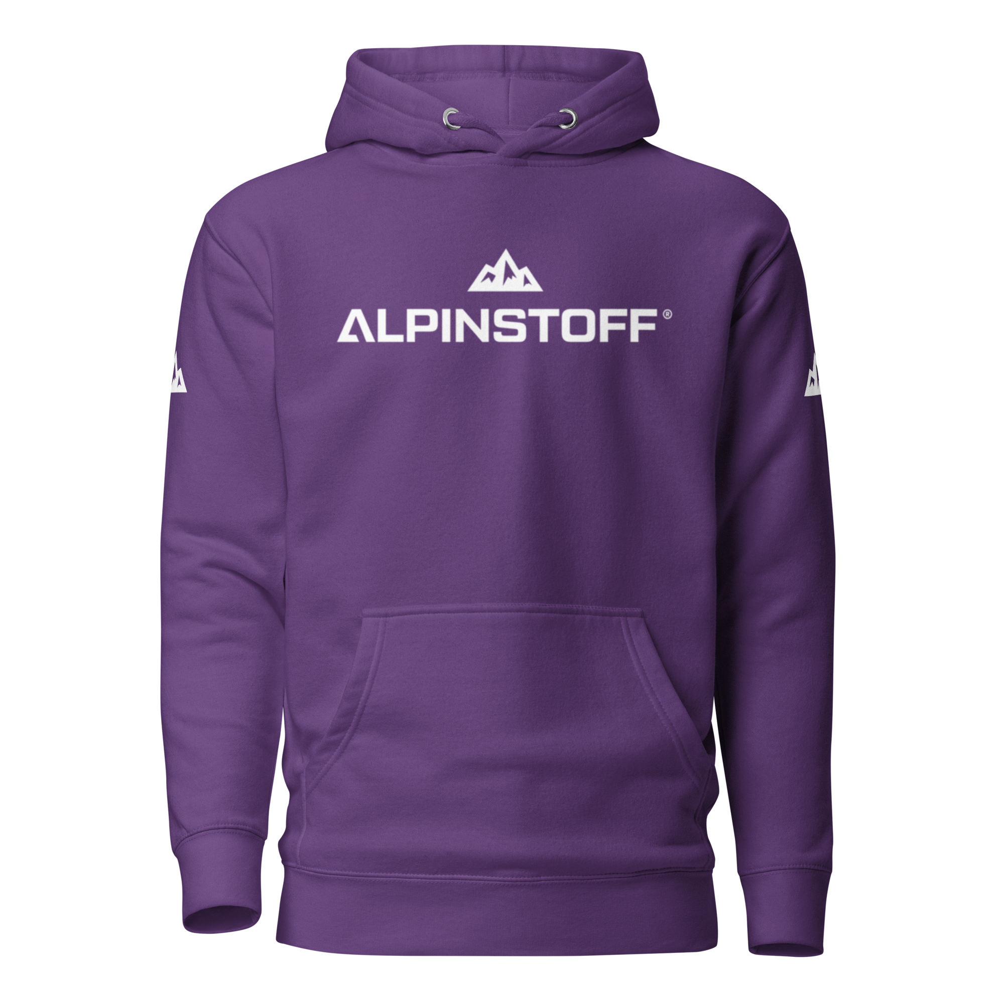ALPINSTOFF® Essential Heavy Hoodie – White Print Edition